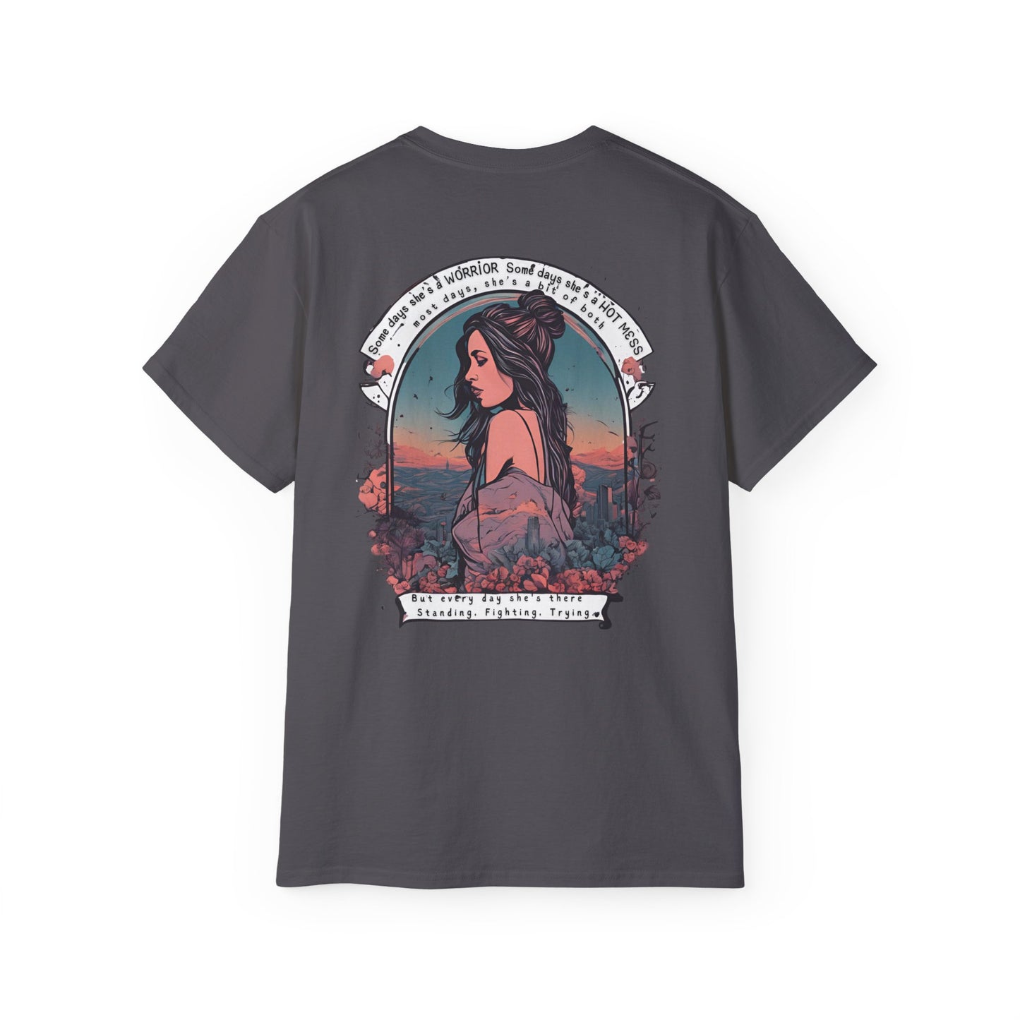 Warrior Hot Mess, Women's Ultra Cotton Tee