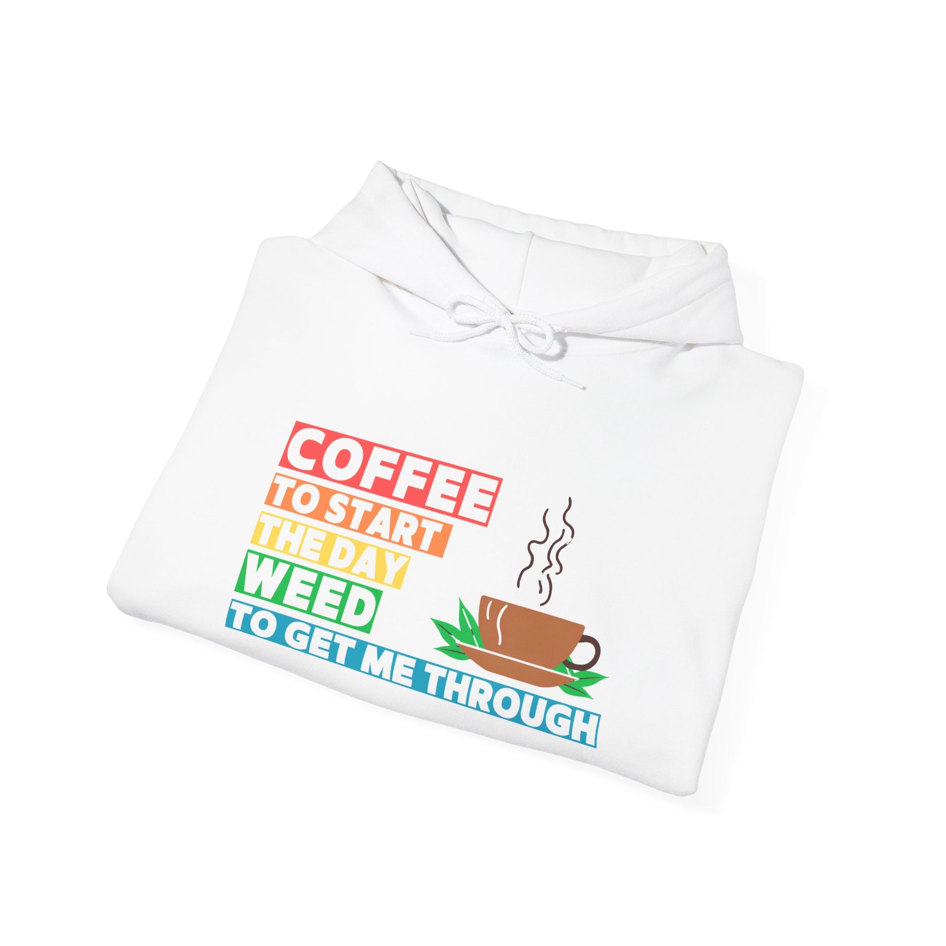 shopelevatedtoday, shopelevatedtoday.com/,  Coffee to Start the Day Hoodie Sweatshirt, Casual Everyday Wear, Unique