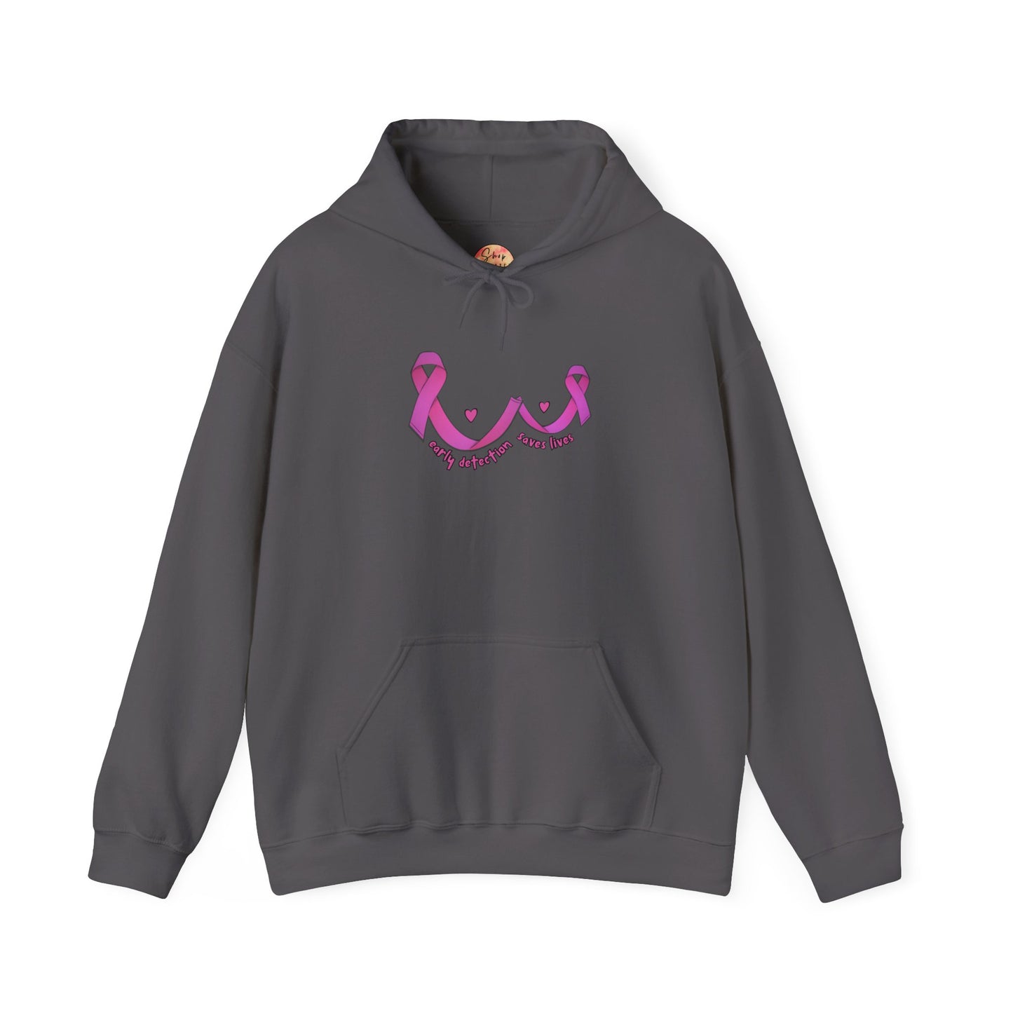 Early Detection Saves Lives Hoodie, Breast Cancer Awareness