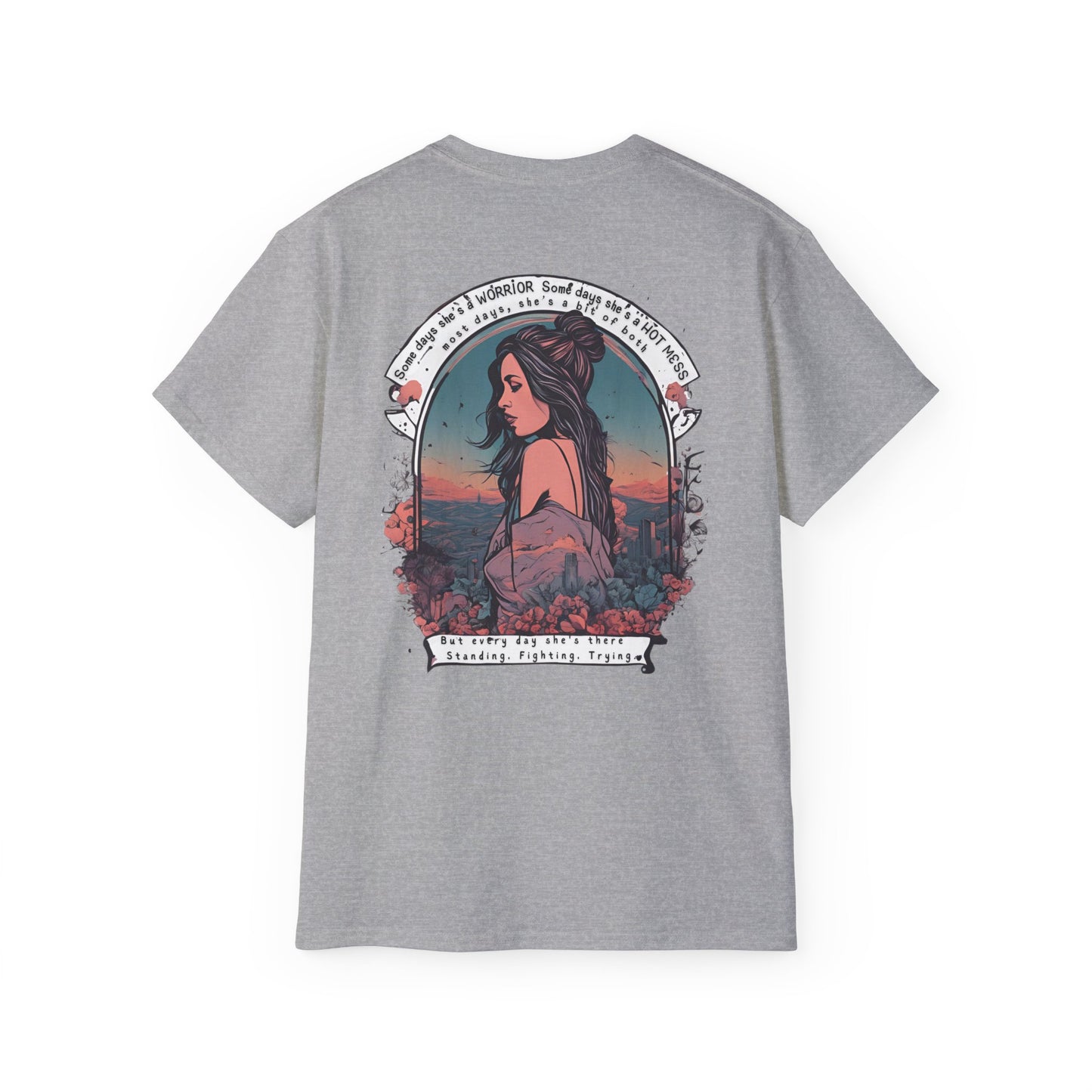 Warrior Hot Mess, Women's Ultra Cotton Tee