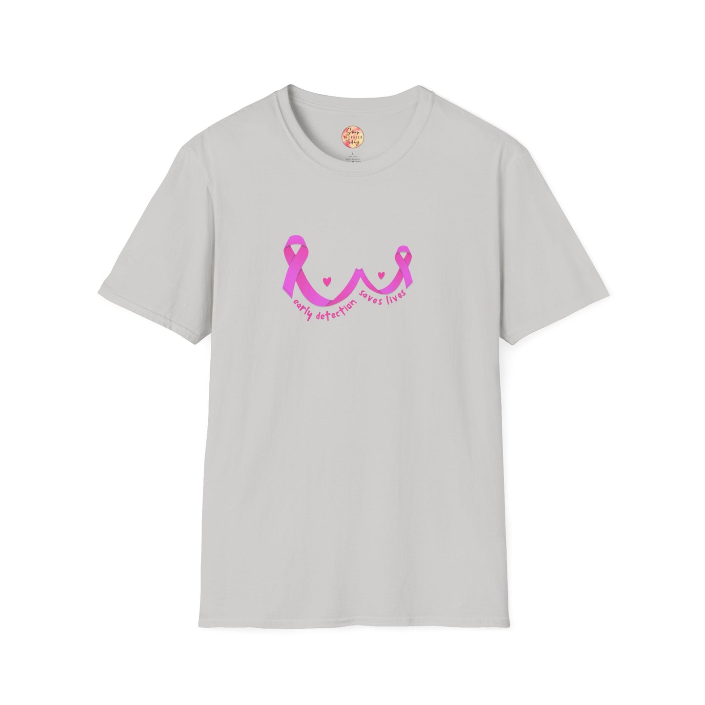 Early Detection Saves Lives T-Shirt, Breast Cancer Awareness